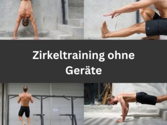 Zirkeltraining ohne Gewichte